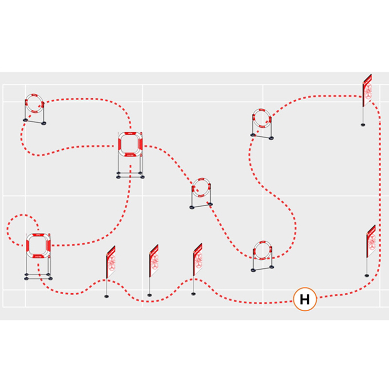LDARC 560mm FPV Freestyle mât  - Drone Racing Gate avis et prix